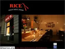 Sites similar to restaurant-rice.de