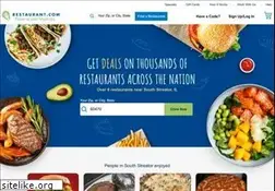 Sites similar to restaurant.com