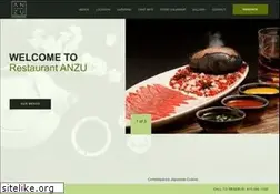 Sites similar to restaurantanzu.com