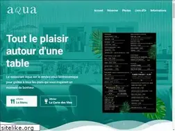 Sites similar to restaurantaqua.com