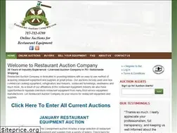 Sites similar to restaurantauctioncompany.com
