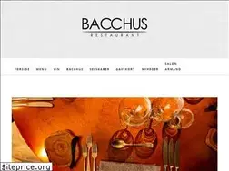 Sites similar to restaurantbacchus.dk