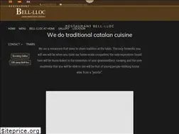 Sites similar to restaurantbell-lloc.com