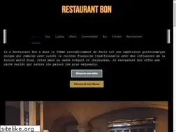 Sites similar to restaurantbon.fr