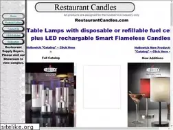 Sites similar to restaurantcandles.com