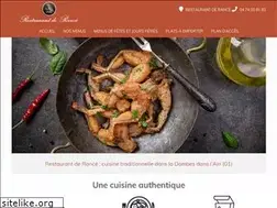 Sites similar to restaurantderance.com