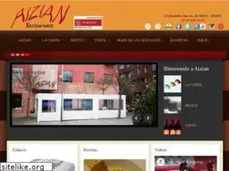 Sites similar to restaurante-aizian.com