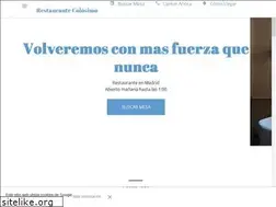 Sites similar to restaurante-colosimo.negocio.site