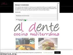 Sites similar to restaurantealdente.es