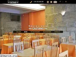 Sites similar to restaurantecaetano.com