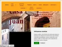 Sites similar to restaurantecasajuan.com