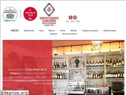 Sites similar to restaurantecasapepedelajuderia.com