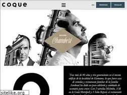 Sites similar to restaurantecoque.com
