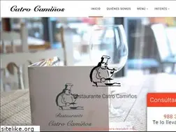 Sites similar to restaurantecuatrocaminos.com