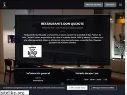 Sites similar to restaurantedonquixote.com