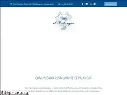 Sites similar to restauranteelpalangre.com