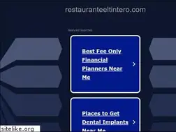 Sites similar to restauranteeltintero.com
