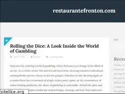 Sites similar to restaurantefronton.com