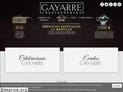 Sites similar to restaurantegayarre.com