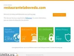 Sites similar to restaurantelaboveda.com