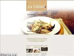 Sites similar to restaurantelacasona.com