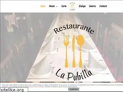 Sites similar to restaurantelapubilla.com