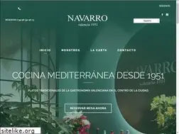 Sites similar to restaurantenavarro.com