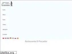Sites similar to restaurantepescador.es
