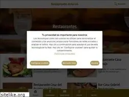 Sites similar to restaurantesasturias.es