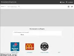 Sites similar to restaurantesenbogota.com