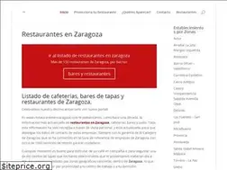 Sites similar to restaurantesenzaragoza.com