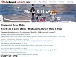 Sites similar to restaurantguidemalta.com