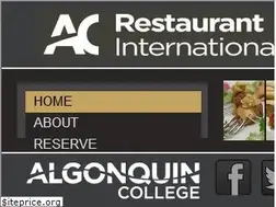 Sites similar to restaurantinternational.ca