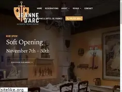 Sites similar to restaurantjeannedarc.com