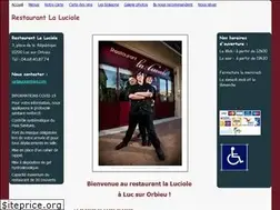 Sites similar to restaurantlaluciole.fr