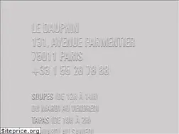 Sites similar to restaurantledauphin.net
