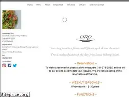 Sites similar to restaurantoro.com