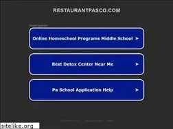 Sites similar to restaurantpasco.com