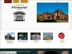 Sites similar to restaurantpferdestall.de