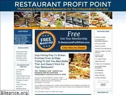 Sites similar to restaurantprofitpoint.com
