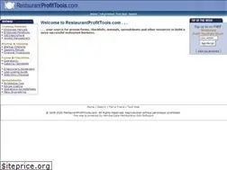 Sites similar to restaurantprofittools.com