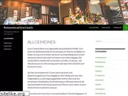 Sites similar to restaurants-gran-canaria.de