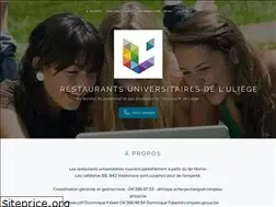 Sites similar to restaurants-universitaires-liege.be