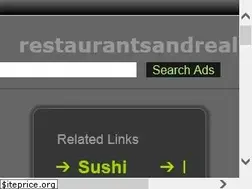 Sites similar to restaurantsandrealestate.com