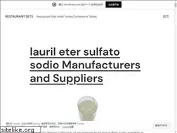 Sites similar to restaurantsets.wordpress.com