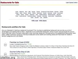 Sites similar to restaurantsforsale.us