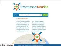 Sites similar to restaurantsnearme.com