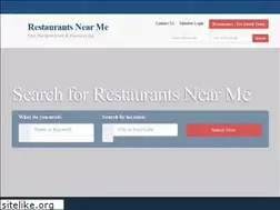 Sites similar to restaurantsnearme.net