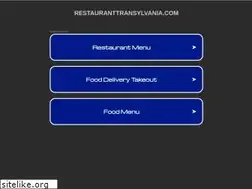Sites similar to restauranttransylvania.com