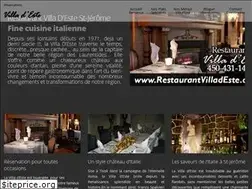 Sites similar to restaurantvilladeste.ca